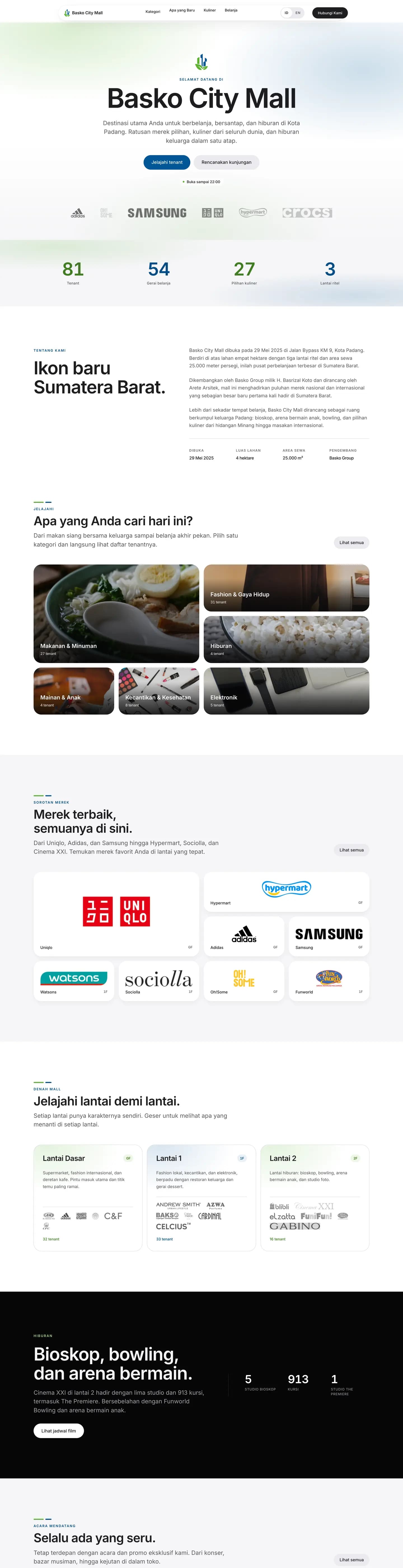 Basko City Mall, full page