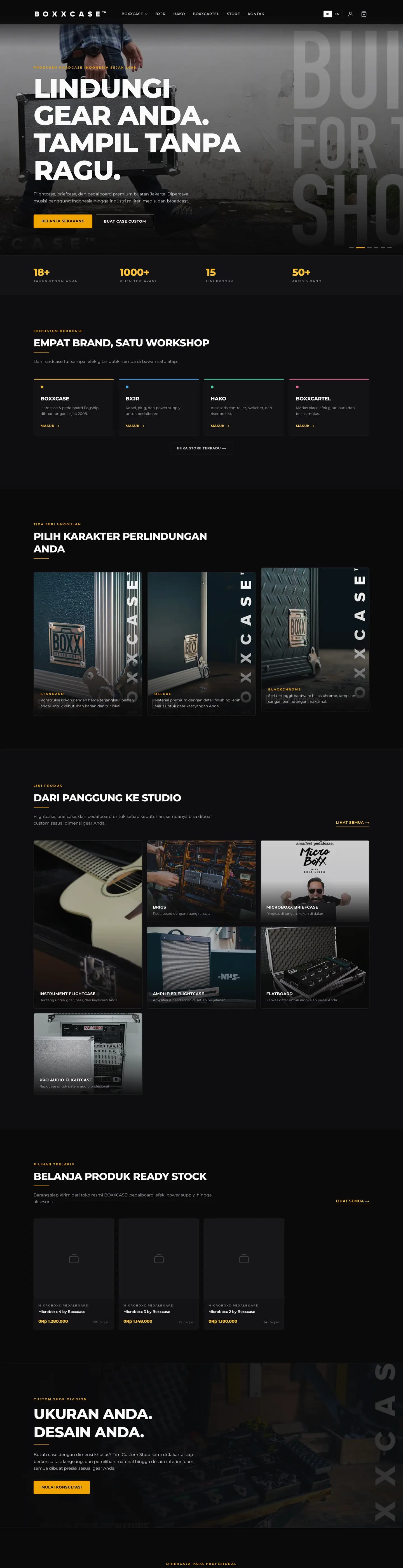 BOXXCASE, full page